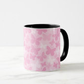 Schmetterlingsmuster 2 tasse (VorderseiteRechts)