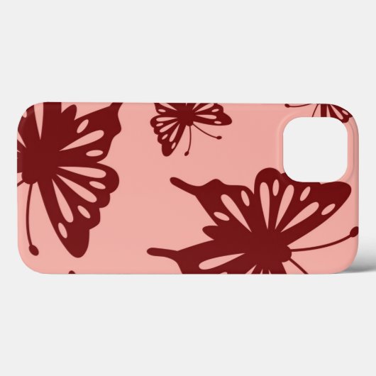 Schmetterlingsmuster 3 Case-Mate iPhone hülle (Rückseite (Horizontal))