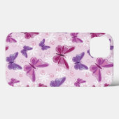 Schmetterlingsmuster 3 Case-Mate iPhone hülle (Rückseite (Horizontal))