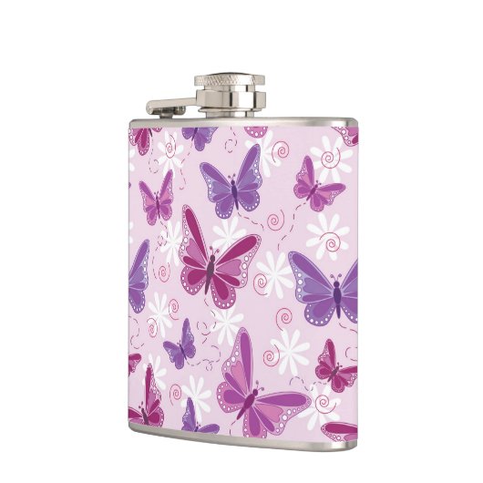 Schmetterlingsmuster 3 flachmann (Links)