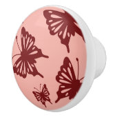 Schmetterlingsmuster 3 keramikknauf (Rechts)