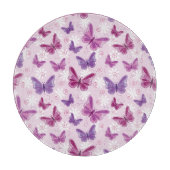 Schmetterlingsmuster 3 schneidebrett (Vorderseite)