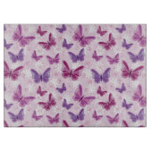 Schmetterlingsmuster 3 schneidebrett (Vorderseite)