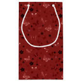 Schmetterlingsmuster 6 kleine geschenktüte (Rückseite)