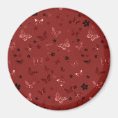 Schmetterlingsmuster 6 magnet (Vorne)