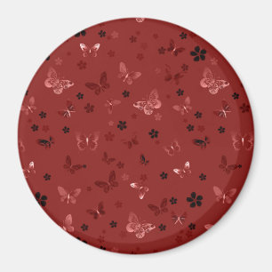 Schmetterlingsmuster 6 magnet