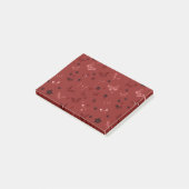 Schmetterlingsmuster 6 post-it klebezettel (angewinkelt)