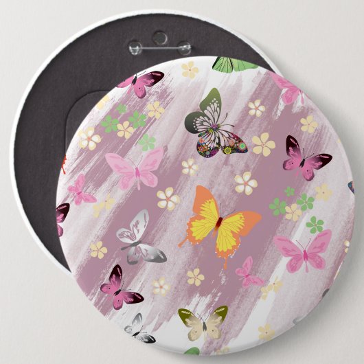 Schmetterlingsmuster 7 button (Vorne & Hinten)