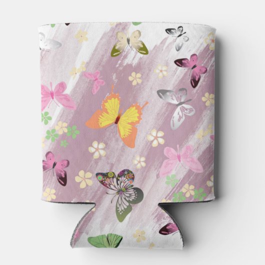 Schmetterlingsmuster 7 dosenkühler (Rückseite)