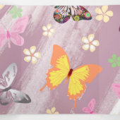 Schmetterlingsmuster 7 dreifach gefaltete urlaubskarte (Innenseite Mitte)