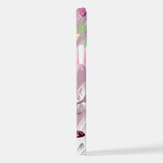 Schmetterlingsmuster 7 iPhone hülle (Rechte Seite)