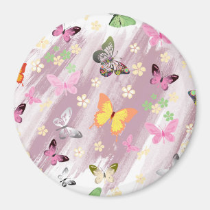 Schmetterlingsmuster 7 magnet