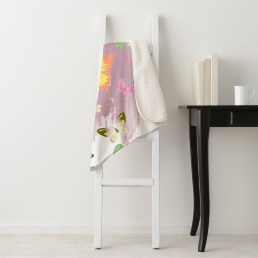 Schmetterlingsmuster 7 sherpadecke (Beispiel)