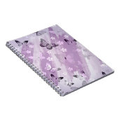 Schmetterlingsmuster 8 notizblock (Rechte Seite)