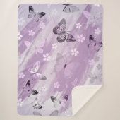 Schmetterlingsmuster 8 sherpadecke (Vorderseite)