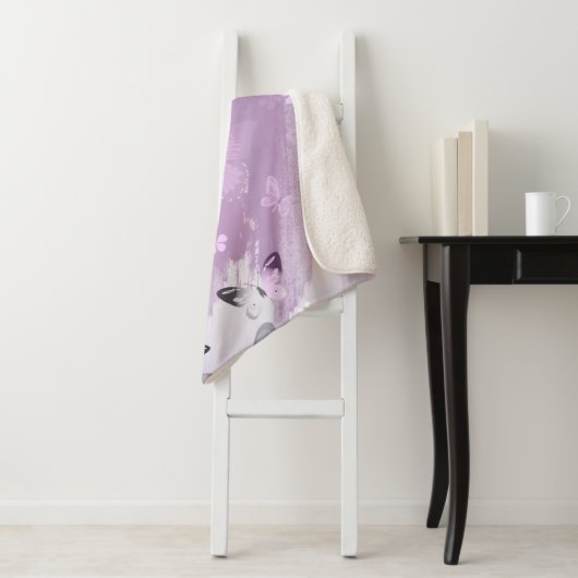 Schmetterlingsmuster 8 sherpadecke (Beispiel)