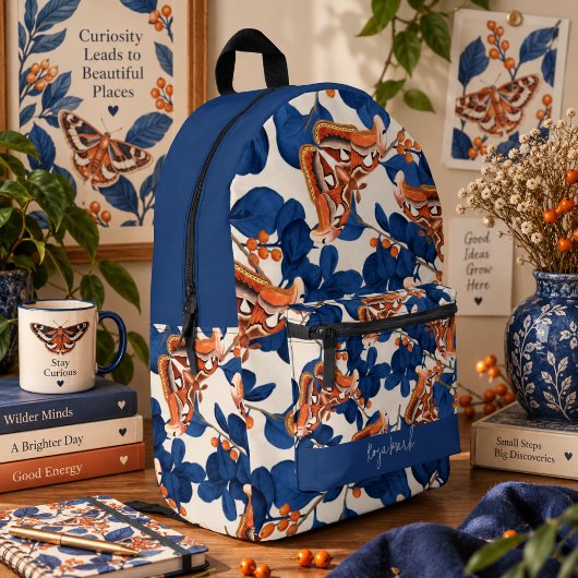 Schmetterlingsmuster Bedruckter Rucksack