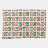 Schmetterlingsmuster-Blume Geschirrtuch (Horizontal)