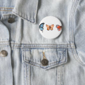 Schmetterlingsmuster Button (Beispiel)