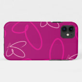 Schmetterlingsmuster Case-Mate iPhone Hülle (Rückseite (Horizontal))