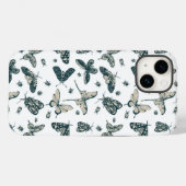 Schmetterlingsmuster Case-Mate iPhone Hülle (Rückseite (Horizontal))