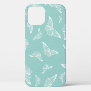 Schmetterlingsmuster-Digitalpapier Case-Mate iPhone Hülle