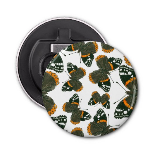 Schmetterlingsmuster Flaschenöffner (Vorderseite)