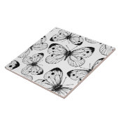 Schmetterlingsmuster Fliese (Seite)