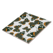 Schmetterlingsmuster Fliese (Seite)