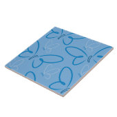 Schmetterlingsmuster Fliese (Seite)