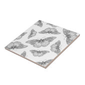 Schmetterlingsmuster für Pen und Tinte Fliese (Seite)