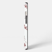 Schmetterlingsmuster Gehäuse iPhone Hülle (Linke Seite)