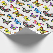 Schmetterlingsmuster Geschenkpapier (Ecke)