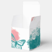 Schmetterlingsmuster Geschenkschachtel (Geöffnet)