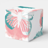 Schmetterlingsmuster Geschenkschachtel (Rückseite)