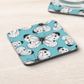 Schmetterlingsmuster Getränkeuntersetzer (Linke Seite)