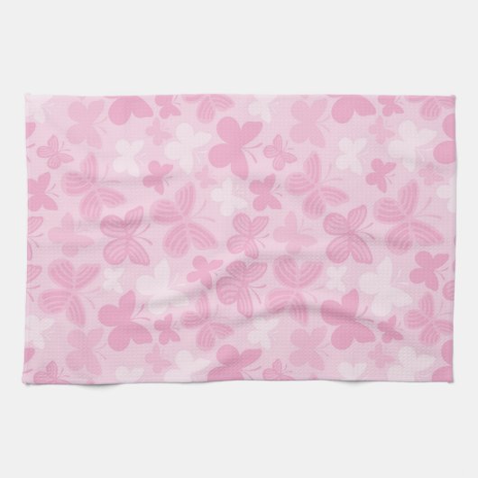 Schmetterlingsmuster Handtuch (Horizontal)