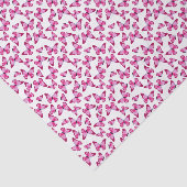 Schmetterlingsmuster Hübsch Pink Lila Seidenpapier (Ausschnitt)