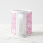 Schmetterlingsmuster Jumbo-Tasse (Rückseite)