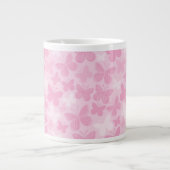 Schmetterlingsmuster Jumbo-Tasse (Vorderseite)