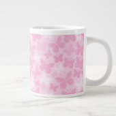 Schmetterlingsmuster Jumbo-Tasse (Rechts)