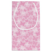 Schmetterlingsmuster Kleine Geschenktüte (Rückseite)