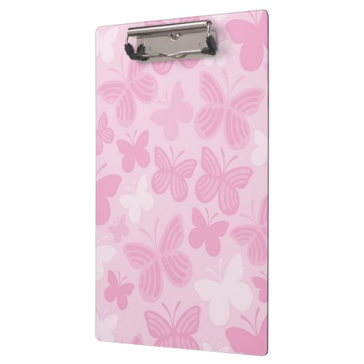 Schmetterlingsmuster Klemmbrett (Links)