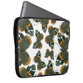 Schmetterlingsmuster Laptopschutzhülle (Vorne Rechts)