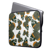 Schmetterlingsmuster Laptopschutzhülle (Vorderseite Links)