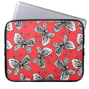 Schmetterlingsmuster Laptopschutzhülle