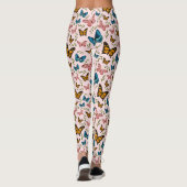 Schmetterlingsmuster Leggings (Rückseite)