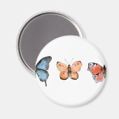Schmetterlingsmuster Magnet (Vorderseite/Rückseite)