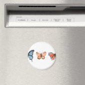 Schmetterlingsmuster Magnet (In Situ (Geschirrspüler))