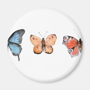 Schmetterlingsmuster Magnet